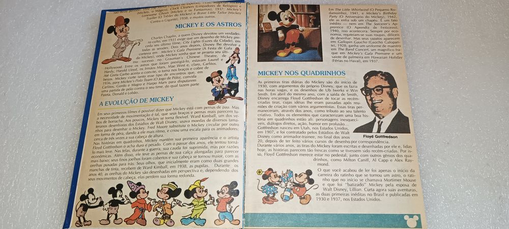 Antiga banda desenhada Walt Disney 1988