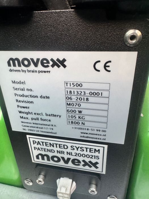 Ciągnik elektryczny TT1500 movex,paleciak ,widlak