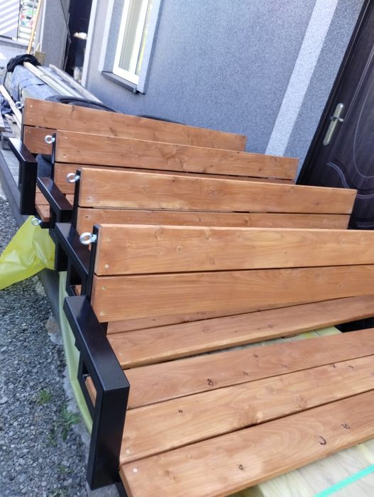 Huśtawki ławka stelaż loft ławka siedzisko