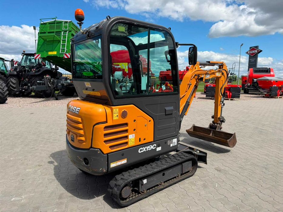 Minikoparka Case CX 19 C rok 2021 stan bdb. jak koparka Volvo, Cat