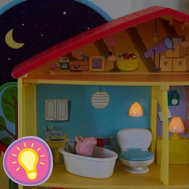 Великий будинок Свинки Пеппи з світлом і звуком Peppa’s Pig House