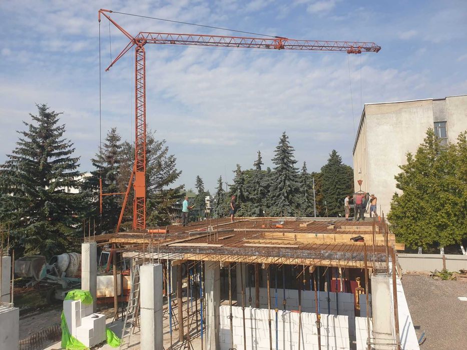 Кран башенний самоскладний