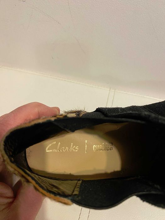 Sztyblety buty damskie Clarks