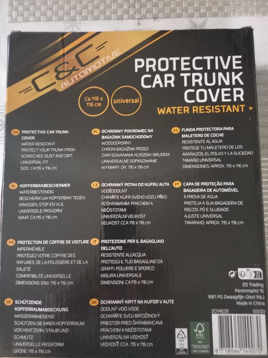 Mata do samochodu dla psa