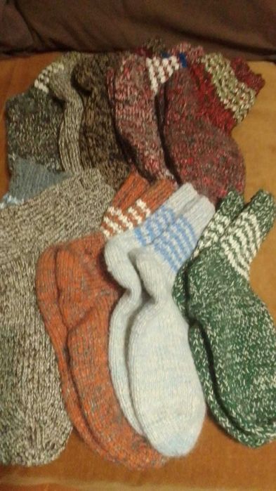 Шкарпетки теплі в'язані