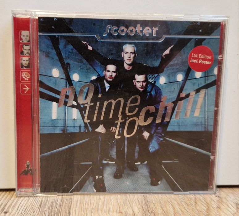 Scooter - No time to chill CD, limitowana edycja z plakatem