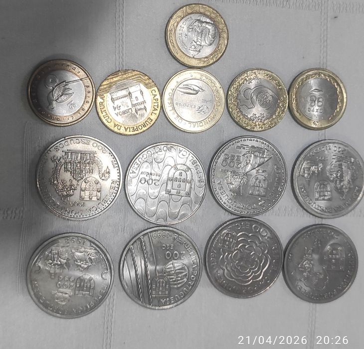 moedas de 200 escudos