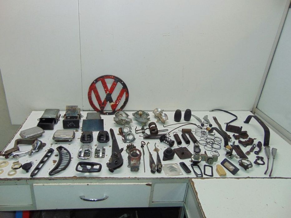 VW carocha e outros vw várias pequenas peças