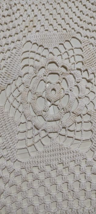 Toalhas de renda antigas