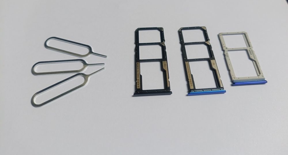 Лоток SIM-карти для Xiaomi + 3 скріпки (Набір), Тримач сім-слот