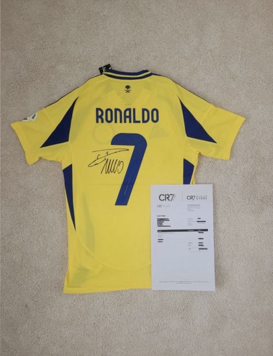 Cristiano Ronaldo - Camisola Assinada - Al Nassr