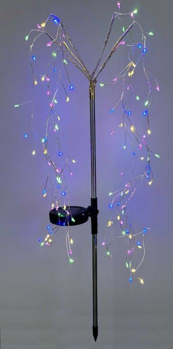 lampka  solarna 72CM 120 LED SASKA GARDEN lampa