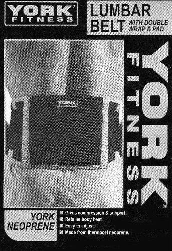 Cinto de Musculação para Apoio Lombar York Fitness + Sacos Kipsta