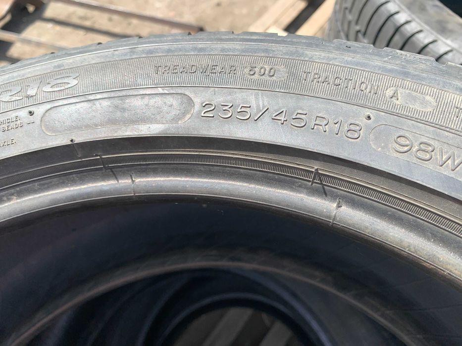 235-45-R18 MICHELIN PRIMACY MX 2штуки летней резины GERMANY 2023