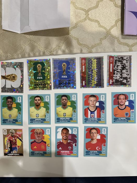 Cromos raros mundial 2026