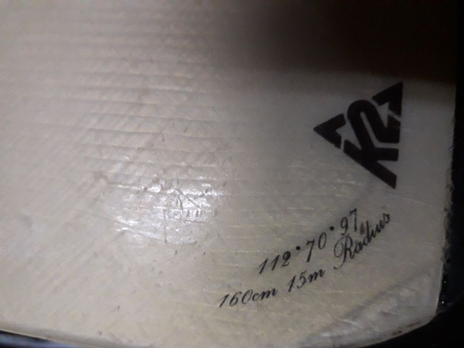 Горные лыжи с креплением