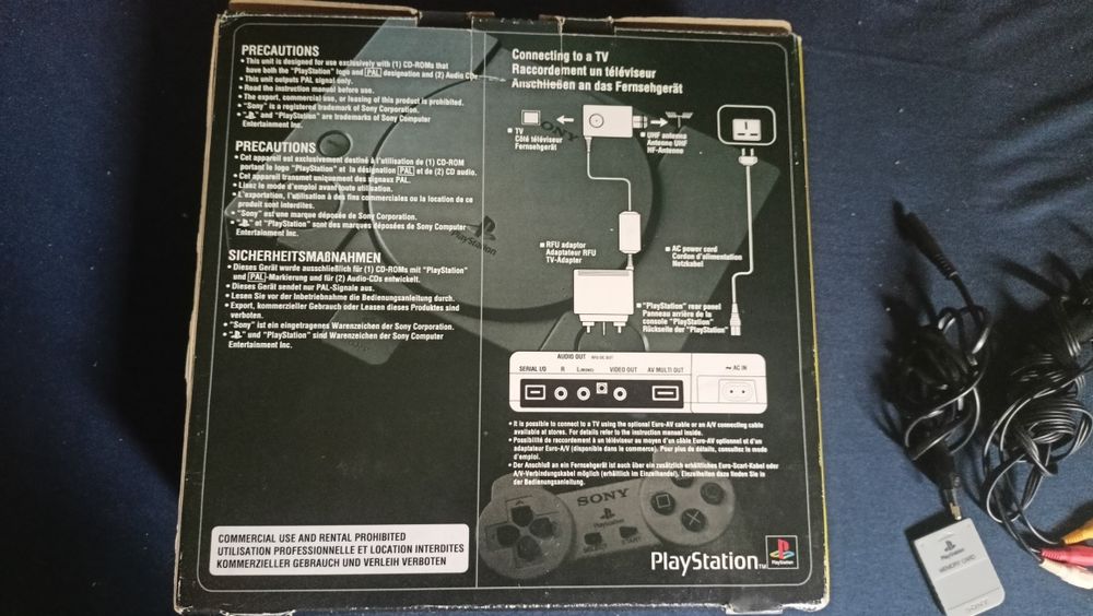 Konsola Sony PlayStation 1 scph-1002 psx w pudełku