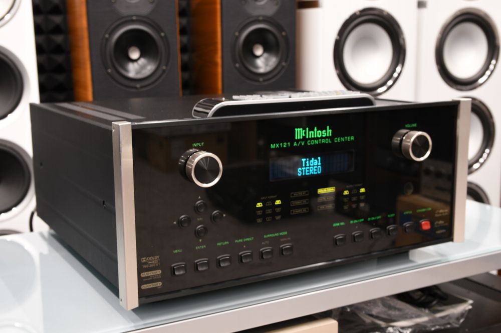 McIntosh MX121 procesor kina domowego 7.1 przedwzmacniacz XLR HDMI ARC Phono MM high-end | raty 0% | zamiana | odsłuch | HI-END AUDIO Myślenice