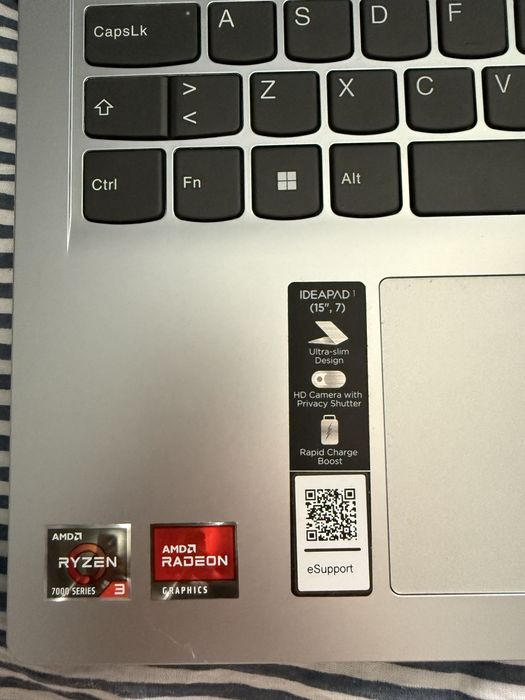 Lenovo IdeaPad 1 15” — Ryzen 3 7000