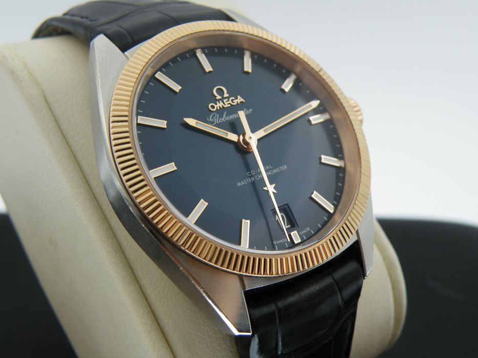 Omega Globermaster Constellation Stal i 18k złoto Komplet