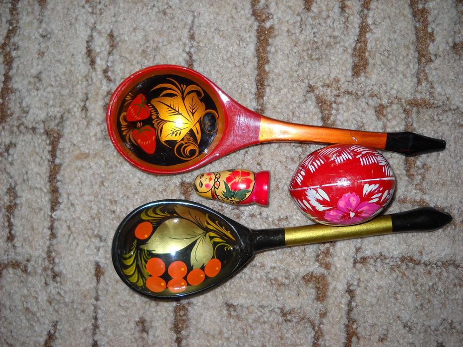 деревянные ложки роспись ссср