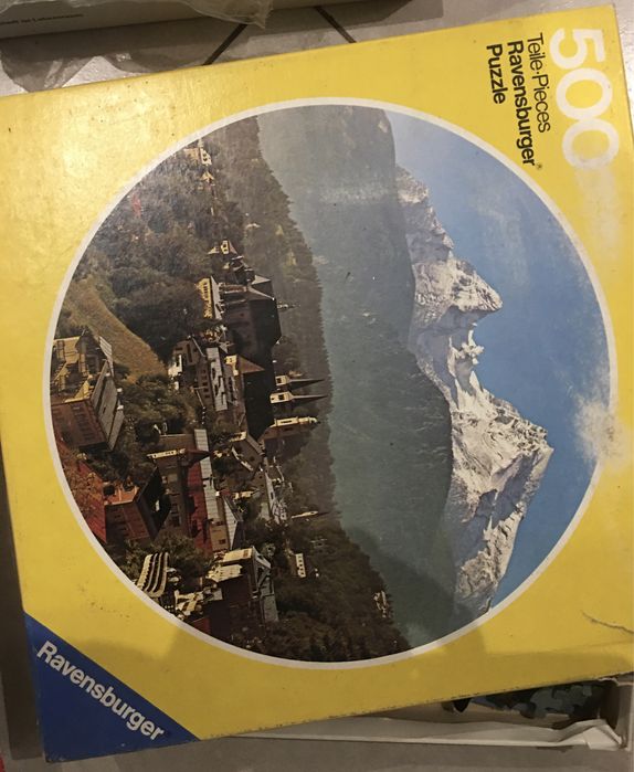 4 puzzles "vintage" - 1.000, 2x500, 300 peças