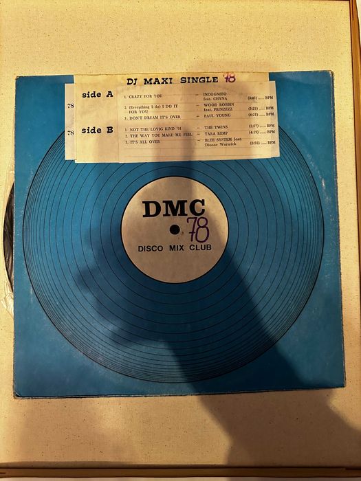 Płyta winylowa/gramofonowa DMC DJ Maxi Single 78