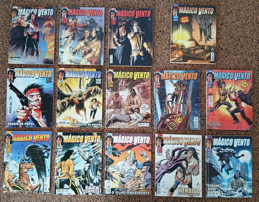 29 BDs - Mágico Vento (Mythos Editora)