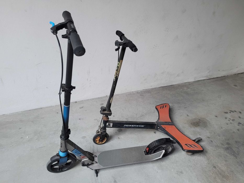 trotinetes oxelo e powerwing