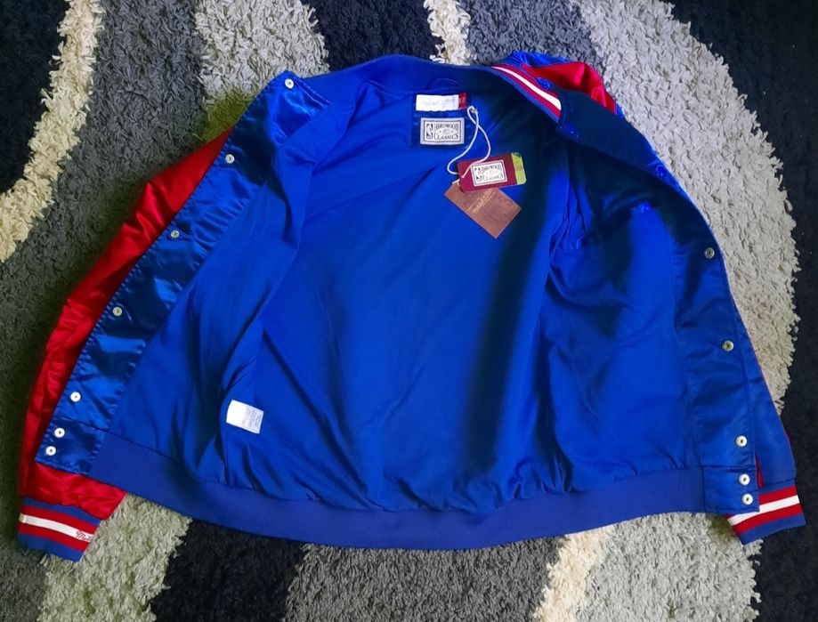 Бомбер Mitchell&Ness Philadelphia 76ers