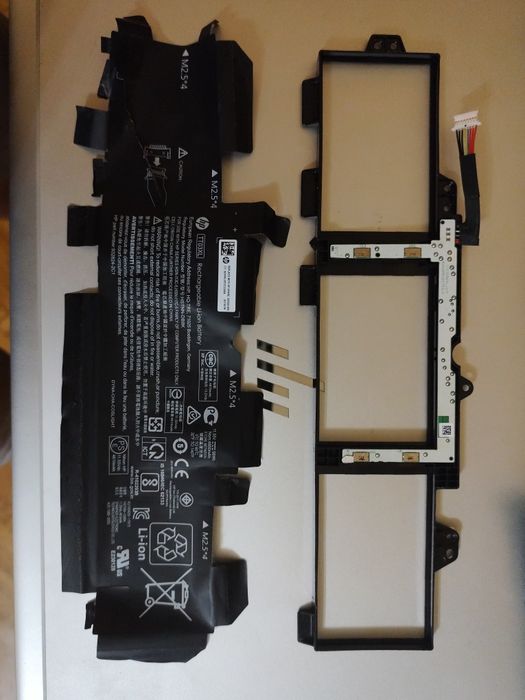 БМС и рамка от акб ноутбука hp elitebook 850 g6