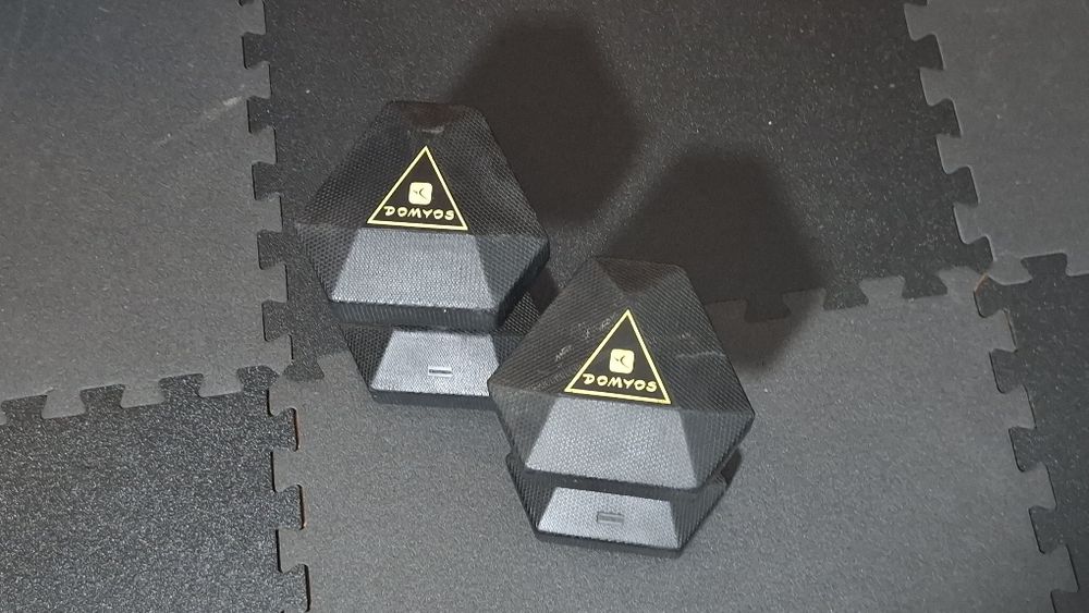 Par de Halteres de Cross-training/Musculação Dumbell Hexagonal 10 kg Preto