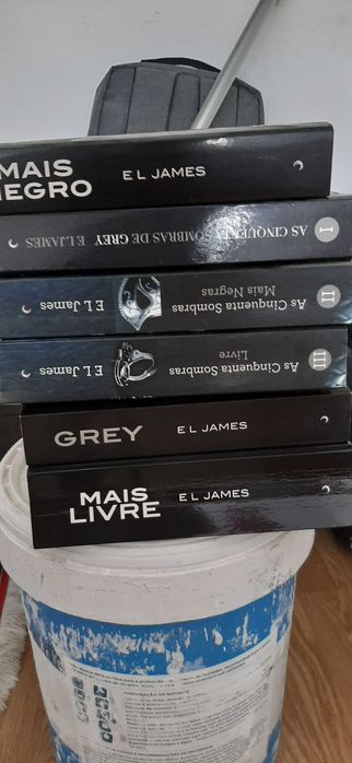 Livros  Saga 50 sombras de grey