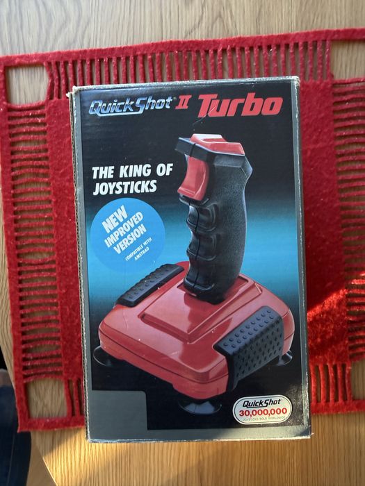 QuickShot II Turbo – joystick retro | Box | Bardzo dobry stan