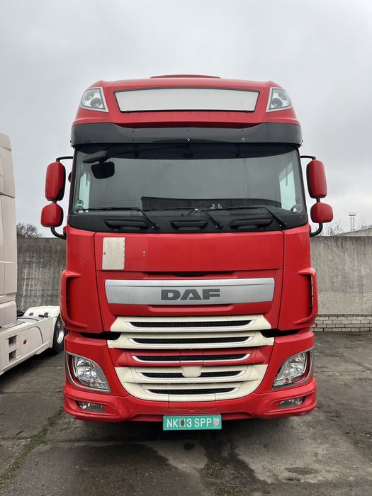 Капот, фара, губа, борода, дефлектор, ступеньки Daf 106 2016,  разборк