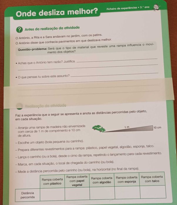 Material didático 1.° Ciclo fichas e soluções