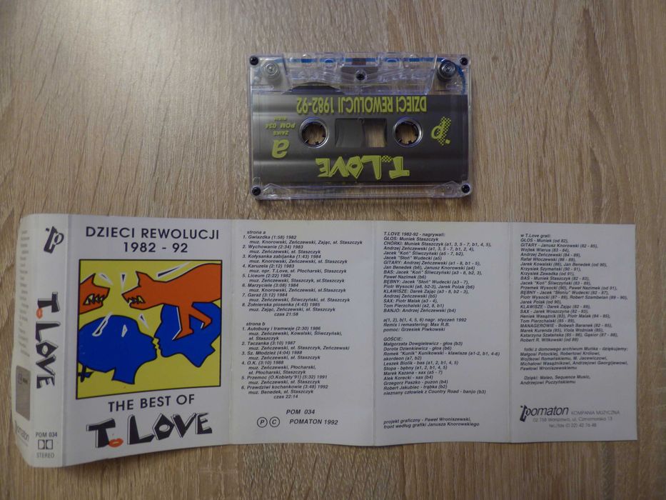 T.LOVE - Dzieci Rewolucji, KING, Wychowanie (3x kaseta)