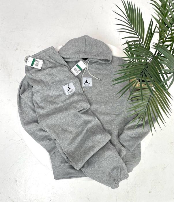 Спортивний костюм сірий Jordan Flight/ чоловічий костюм джордан флайт