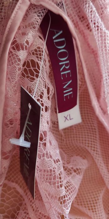 Koronkowa sexi komplet w rozmiarze XL (50) Adore Me.