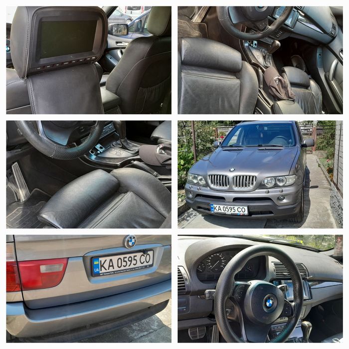 BMW X5 2004 року 3.0 дизель панорама пороги   обслужен