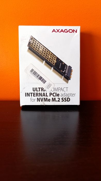 Axagon PCEM2-1U — adaptador PCIe para M.2 NVMe64738348626563124