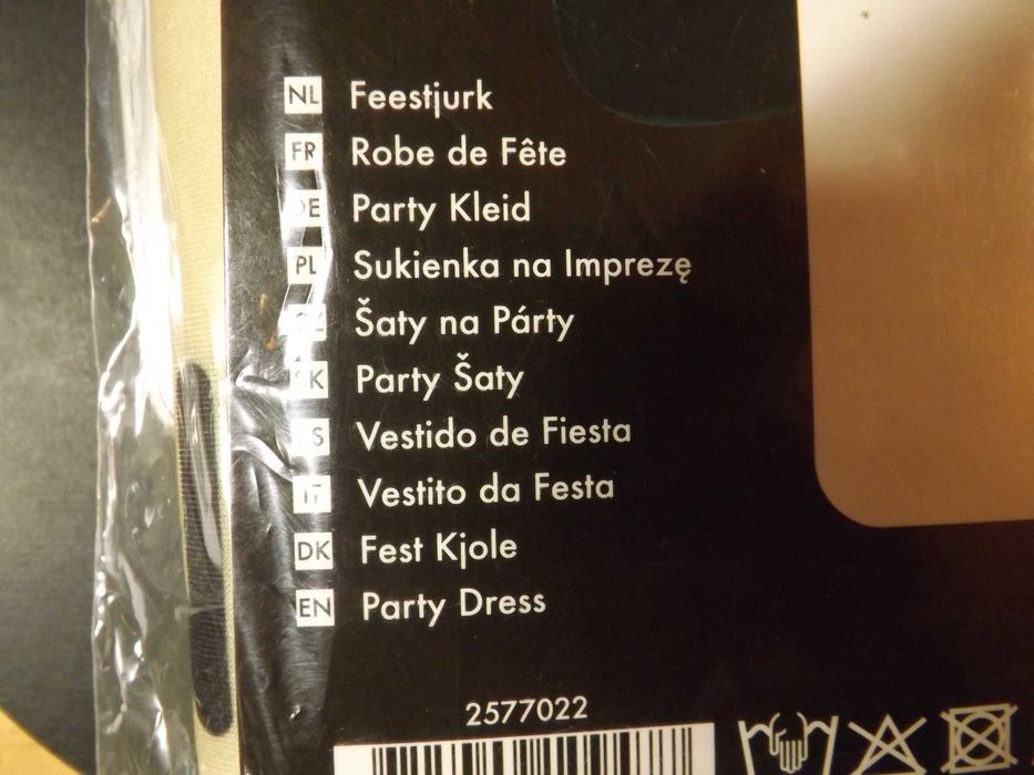 Strój karnawałowy szampan S/M sukienka przebranie kobieta