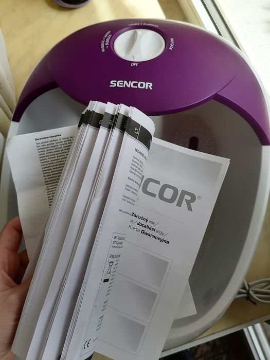 Масажорна ванночка для ніг для педикюру