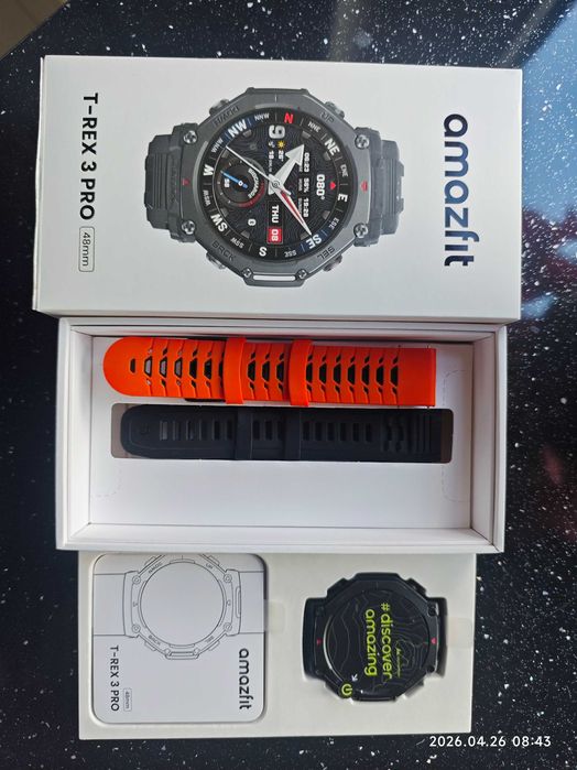 Smartwatch AMAZFIT T-Rex 3 Pro 48mm Gratis
