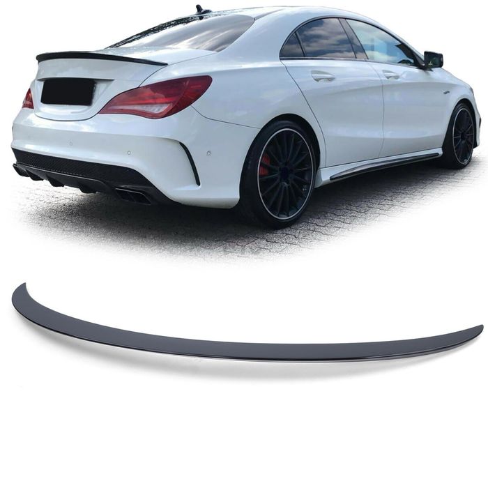 LIP SPOILER AILERON MERCEDES-BENZ CLA C117 W117 A45 AMG NOVO EM CAIXA