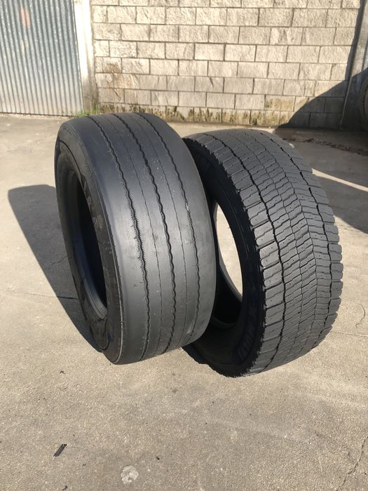385/55R 22.5 pneus usados, recauchutados e novos