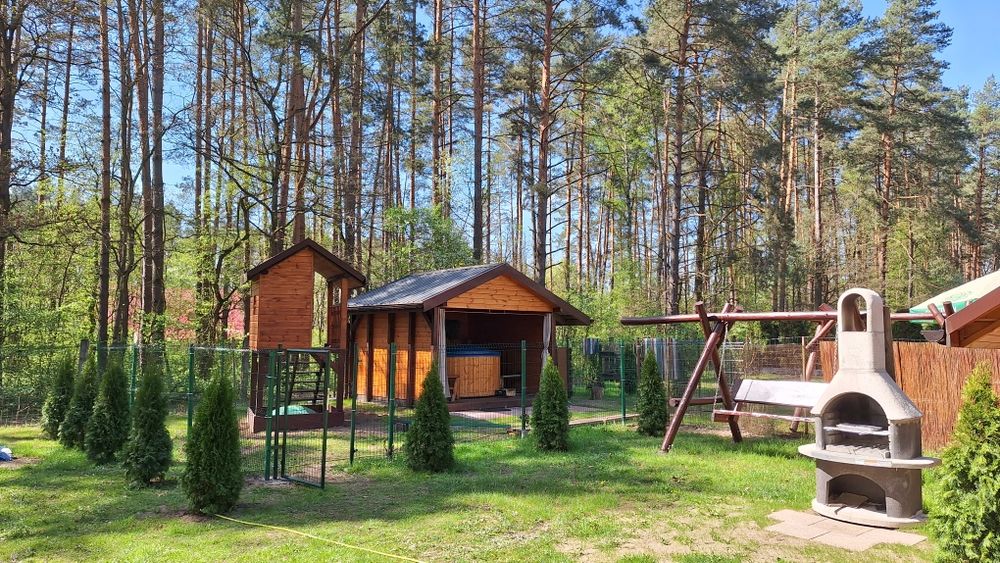 Urokliwy domek dla 2-4os. - , jacuzzi balia