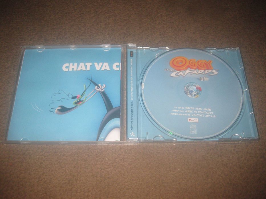 CD da Banda Sonora (OST) do filme "Oggy Et Les Cafards: Le Film"