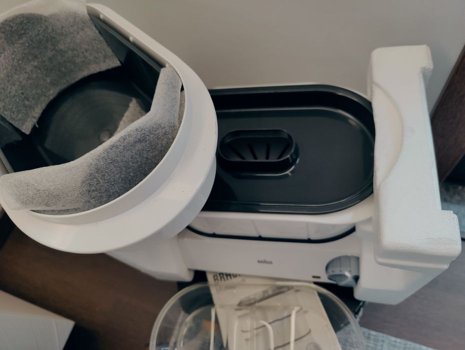 Máquina cozinhar vapor Braun