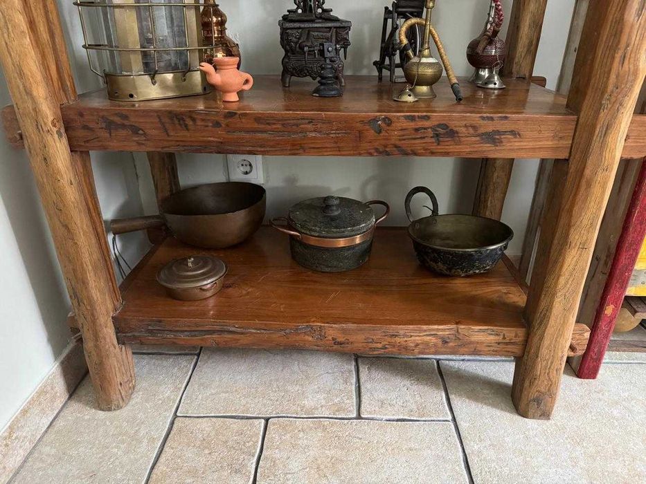 Estante Rústica c/ 4 Prateleiras